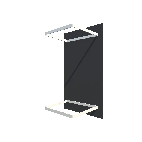 Vertical Split Table Black